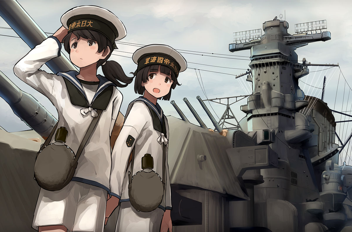 Illustration] Sisterhood of Steel feat. Shibafu World of Warships Special:  Yamato Released! | World of Warships