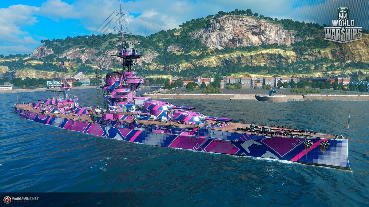 kii world of warships special camouflage