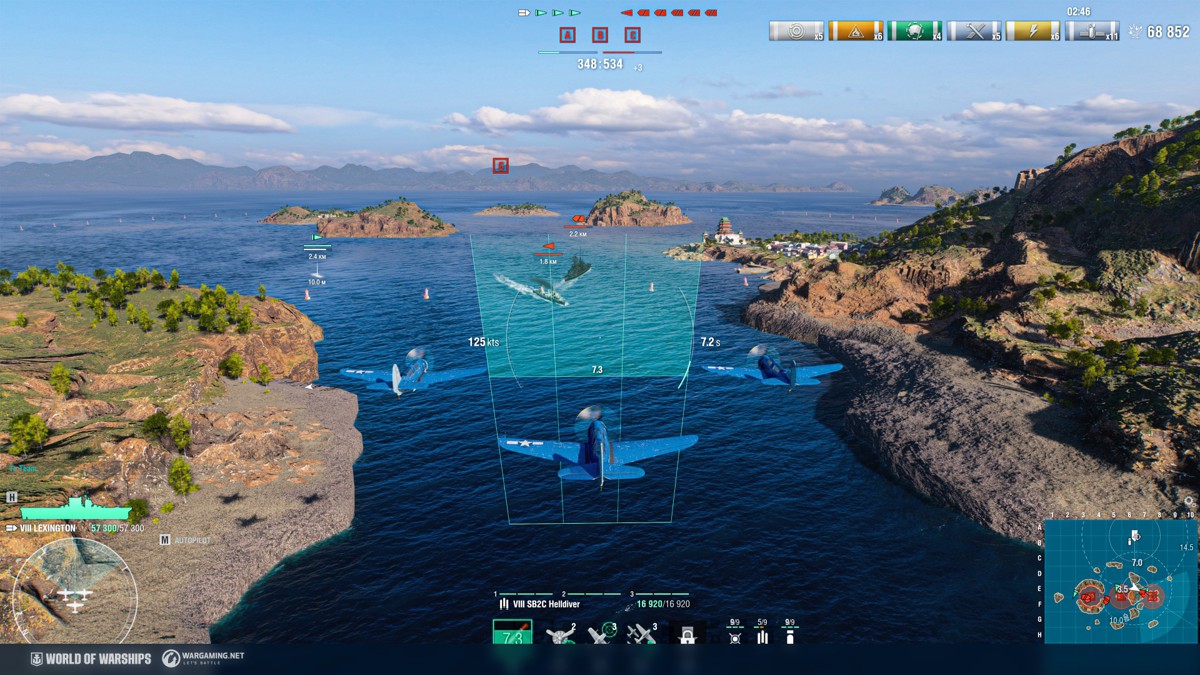 操作と射撃 | World of Warships